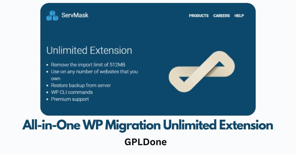 Free Download All in One WP Migration Unlimited Extension